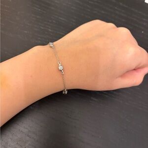 Pandora Silver Bracelet with sparkling accents